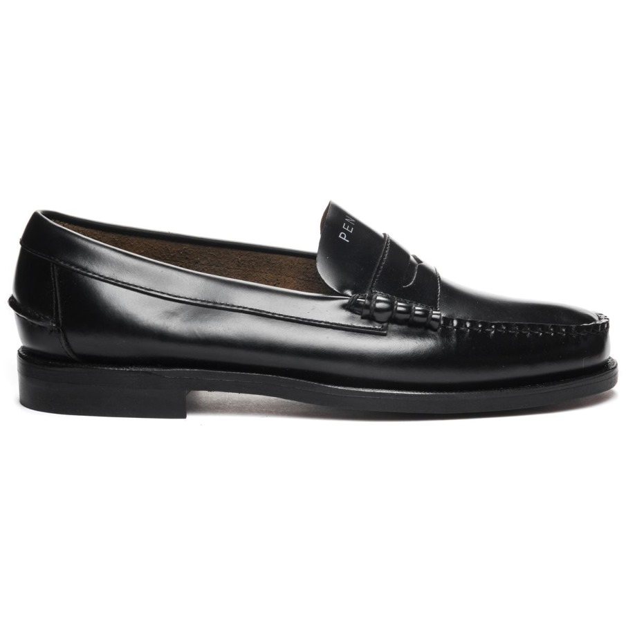 Classic Dan Tag-noir & Blanc Penny Sebago Belgique