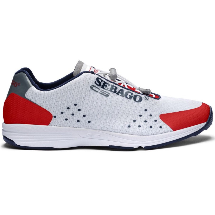 Cyphon Jia Ren Femme-blanc & Rouge Belgique Sebago