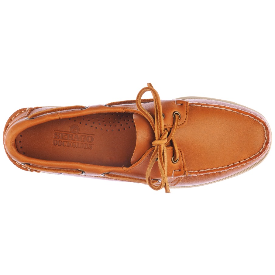 Docksides Portland-tan Sebago Belgique