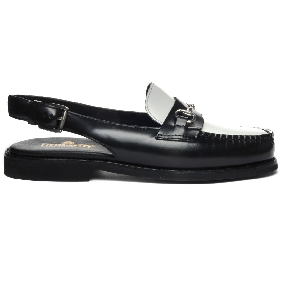 Sandale Joe Polaris Femme-noir & Blanc Sebago Belgique