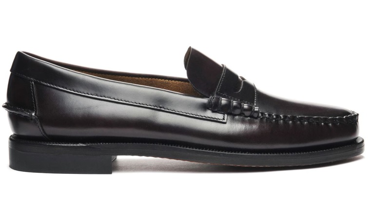 Mocassins Classic Dan En Cuir Marron Bordeaux Sebago Belgique