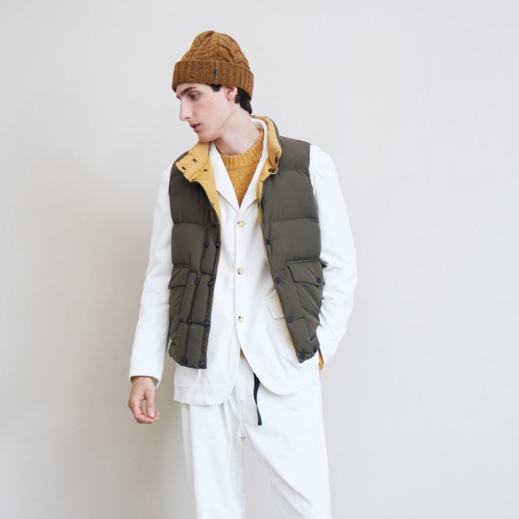 Damariscotta Sebago Belgique Vert Mousse-jaune Ocre