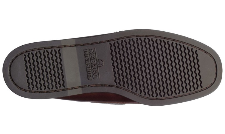 Chaussure Bateau Cuir Portland Dockside Brown Gum Sebago Belgique