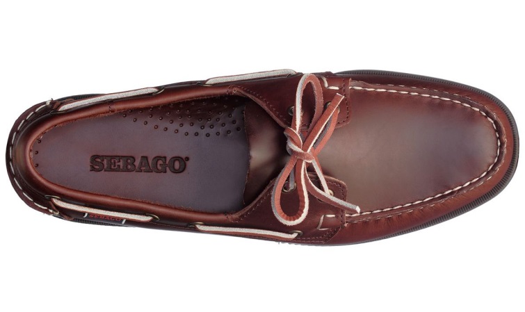 Chaussure Bateau Cuir Portland Dockside Brown Gum Sebago Belgique
