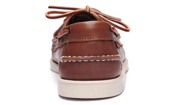Chaussure Bateau Cuir Portland Dockside Sebago Belgique Marron