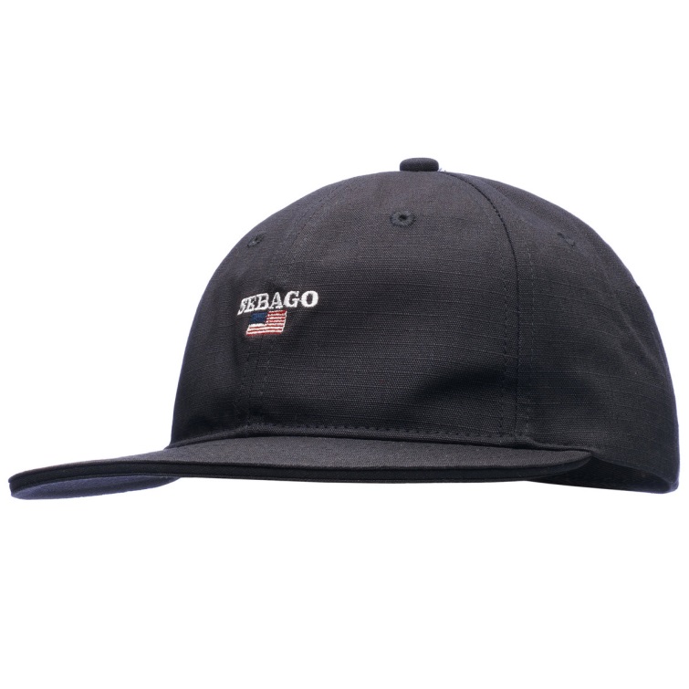 Sebago Belgique Casquette Ripstop Bleu Marine Marin