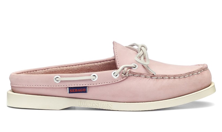 Sebago Belgique Mousseline Rose Sabot Nbk Femme