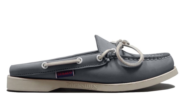 Sebago Belgique Lt Bleu-bleu Cielo Sabot Nbk Femme