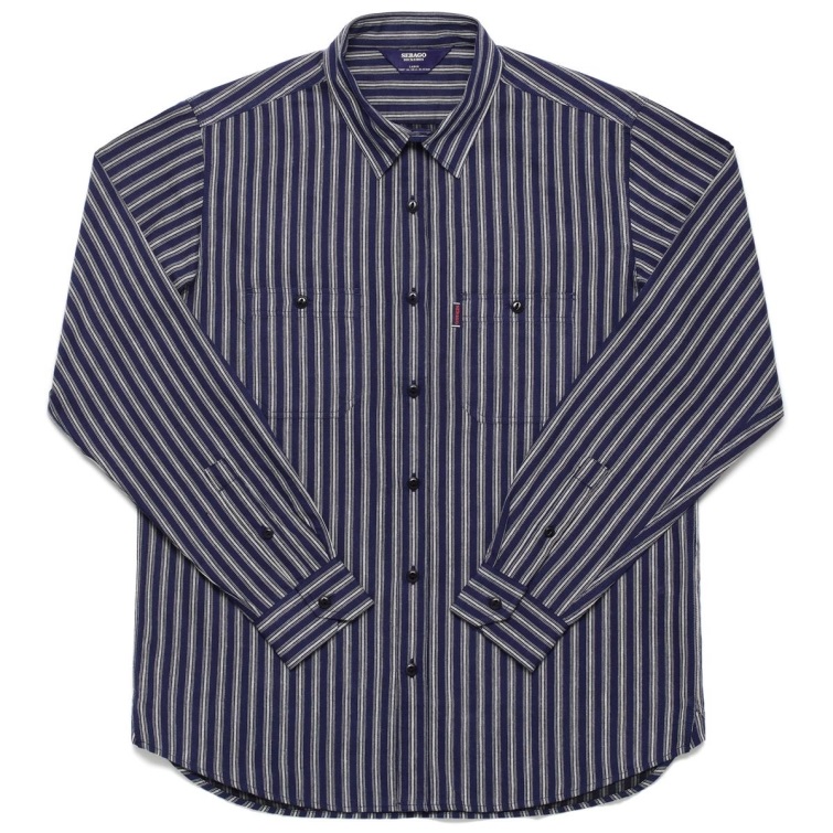 Rayures Bleu-écru Sebago Belgique Sheetbend