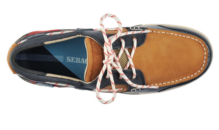 Triton Legacy Sebago Belgique Bleu Marine-cognac-rouge