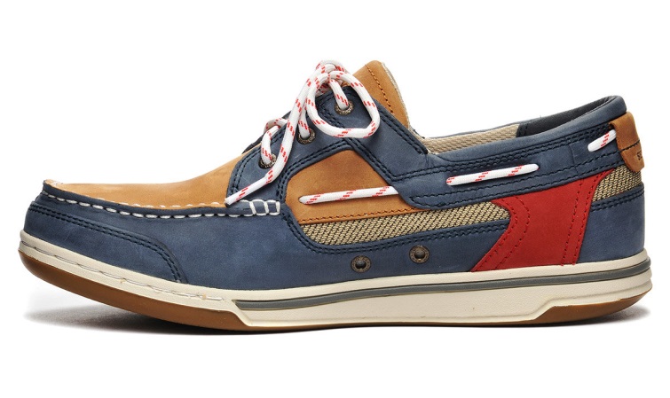 Triton Legacy Sebago Belgique Bleu Marine-cognac-rouge