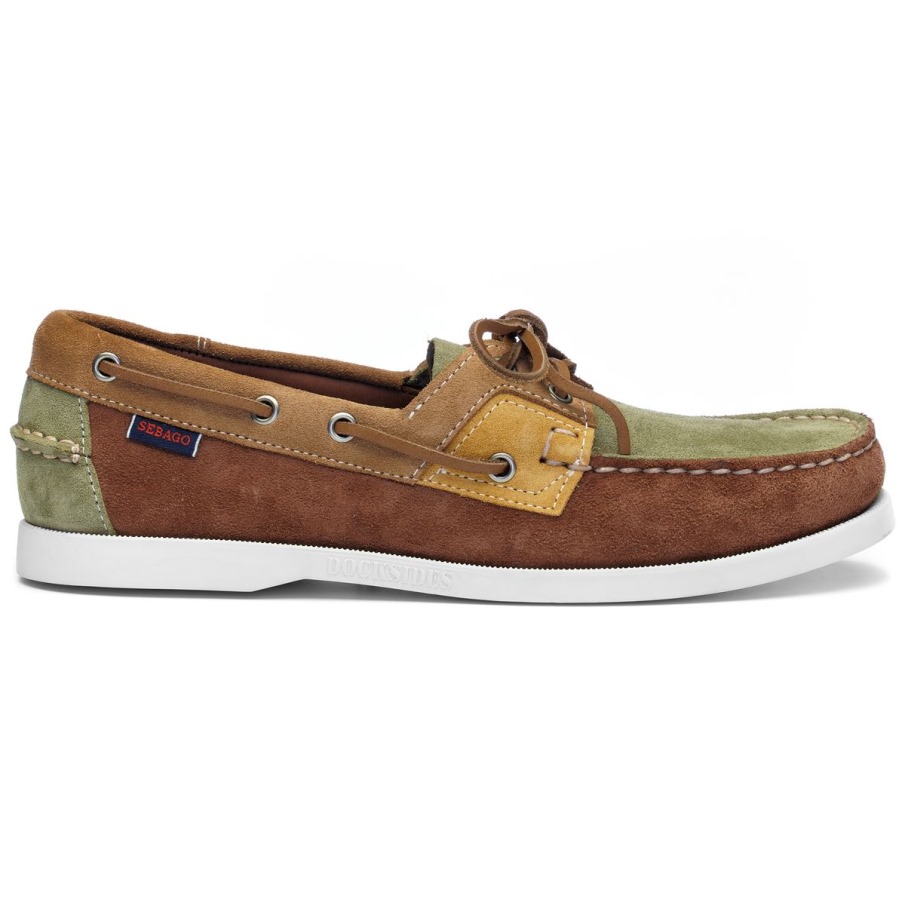 Foc Rossiland-marron Foncé & Vert Forêt & Ardoise Sebago Belgique