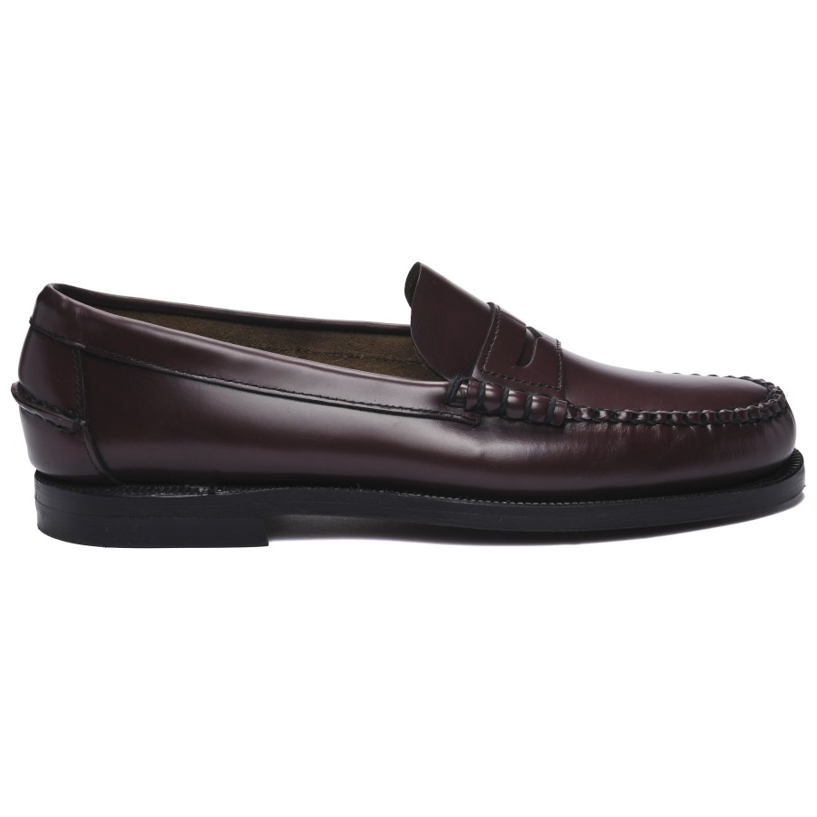 Sebago Belgique Classic Dan Femme-grenat