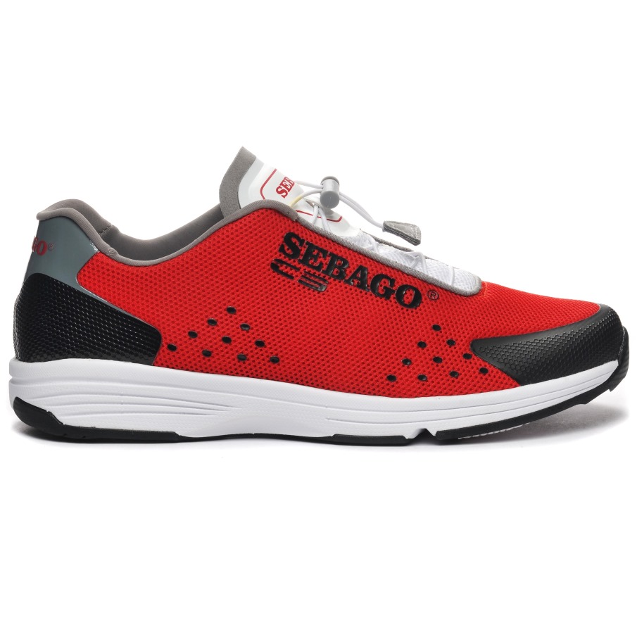 Sebago Belgique Cyphon Jia Ren-rouge Foncé & Noir