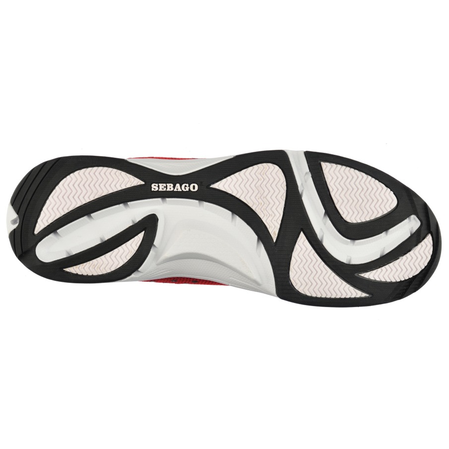 Sebago Belgique Cyphon Jia Ren-rouge Foncé & Noir