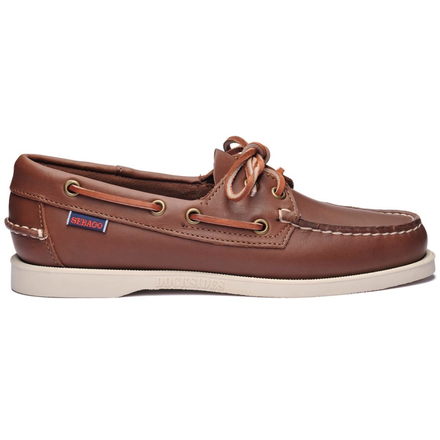 Sebago Belgique Docksides Portland Femme-marron