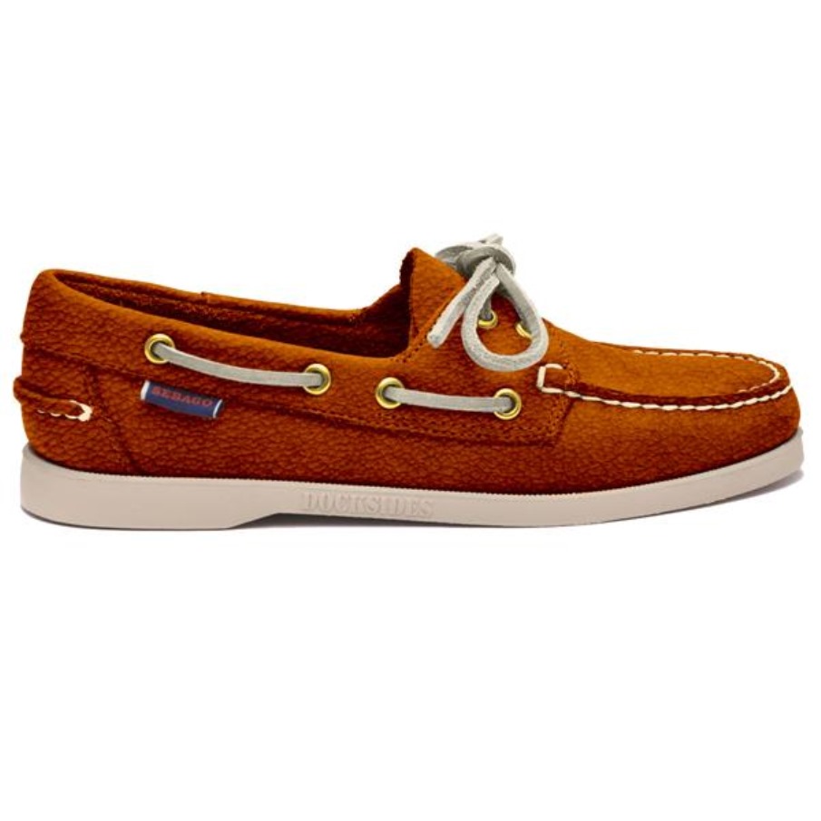 Belgique Sebago Portland Pêcheur Femme-orange