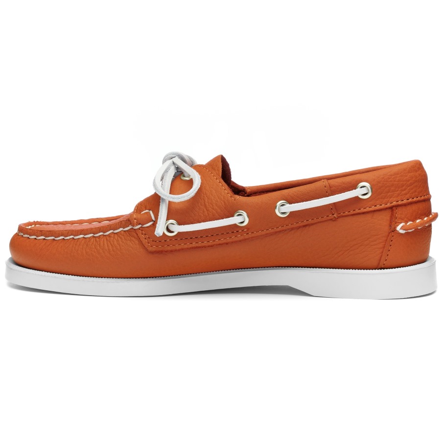 Belgique Sebago Portland Pêcheur Femme-orange