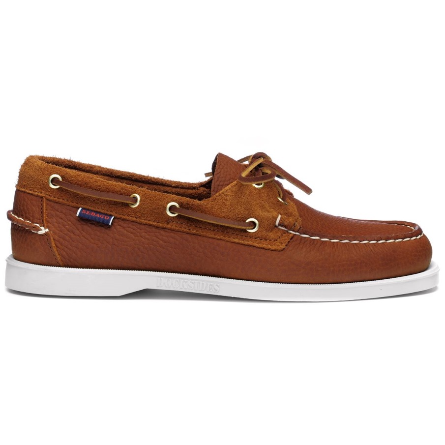 Sebago Belgique Portland Nepal-marron & Cognac