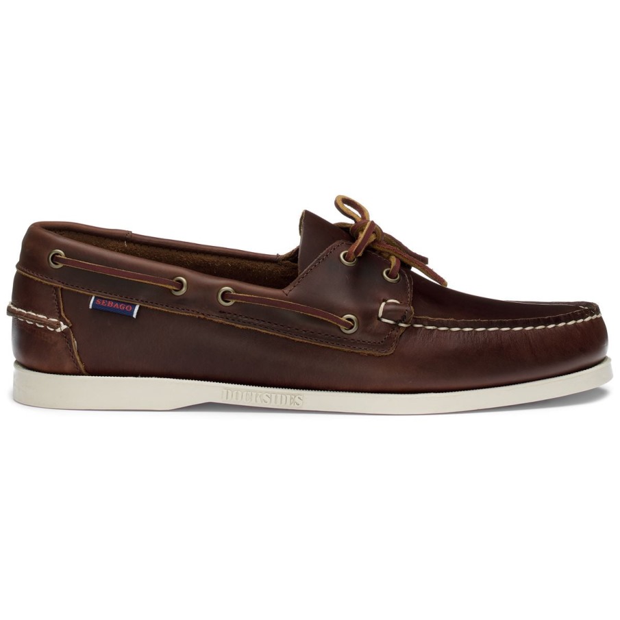 Sebago Belgique Portland Marron Ciré