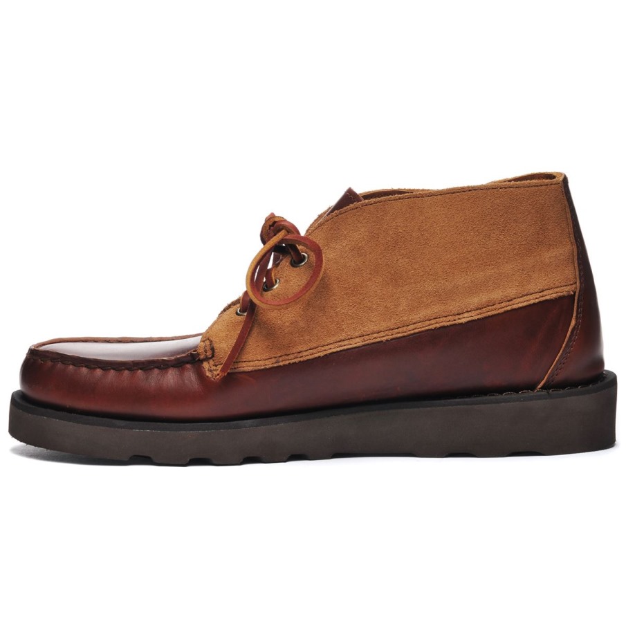 Tatanka Eva Suède Waxy Marron & Cognac Sebago Belgique